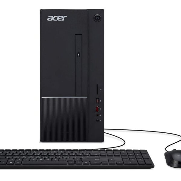 Acer Aspire TC-865-UR15 Desktop, 9th Gen Intel Core i5-9400, 8GB DDR4, 512GB SSD, 8X DVD, 802.11ac WiFi, USB 3.1 Type C, Windows 10 Home