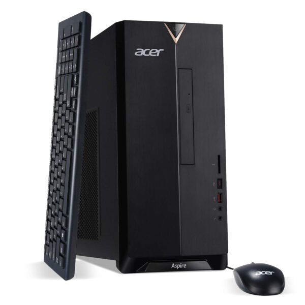 Acer Aspire Tc-885-Accfli5O Desktop, 8Th Gen Intel Core I5-8400, 8Gb Ddr4 + 16Gb Optane Memory, 2Tb Hdd, 8X Dvd, 802.11Ac Wifi, Windows 10 Home