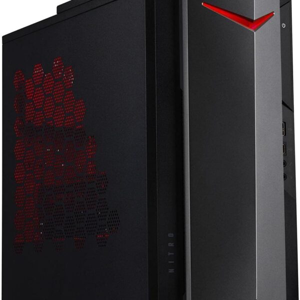Acer Nitro 50 Gaming Desktop, 10th Gen Intel Core i5-10400F 6-Core Processor, GeForce GTX 1650, 8GB DDR4, 512GB NVMe M.2 SSD, Intel WiFi 6, Keyboard and Mouse, N50-610-UR14