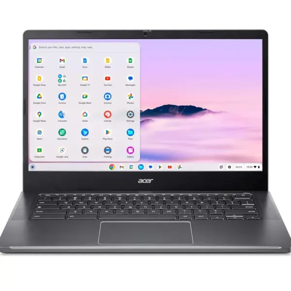 Acer (Upgraded) Chromebook Plus 514 Laptop with Google AI – 14" Full HD 1920 x 1080 IPS Touch Display | Intel Core i3-N305 | 8GB LPDDR5 | 128GB SSD | Wi-Fi 6E | FHD Camera |...