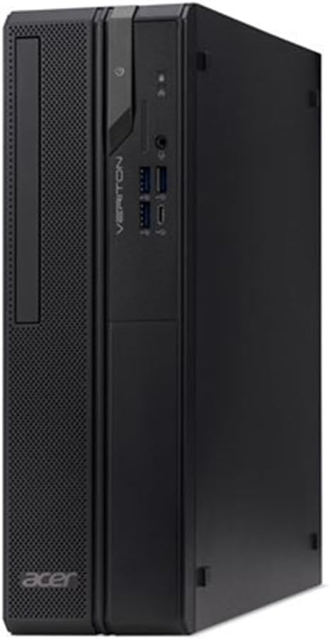 Acer Veriton S2 VS2720G Mid Tower Desktop PC | Intel Core i7-14700 (Up to 5.4GHz, 20-Core) | 8GB DDR5 RAM | 512GB PCIe SSD | Intel UHD Graphics 770 | Wi-Fi 6 | Dos I 3 Yr Warranty