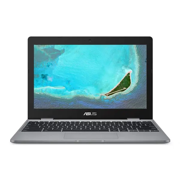 ASUS Chromebook C223 Laptop- 11.6" HD 1366x768 Anti-Glare Display, Intel Dual-Core Celeron N3350 Processor (Up to 2.4GHz) 4GB RAM, 32GB eMMC Storage, Chrome OS, C223NA-DH02 Grey