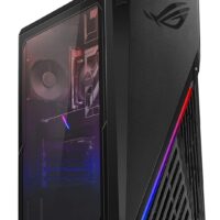 ASUS ROG Strix GA15DH Gaming Desktop PC, AMD Ryzen 5 3600X, GeForce GTX 1660 SUPER, 8GB DDR4 RAM, 256GB SSD + 1TB HDD, Wi-Fi 5, Windows 10 Home, GA15DH-BS562