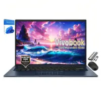 ASUS Vivobook 14" 2025 Model Laptop, Latest Intel 10-Core i5-1334U(Beats i7-1265U), 720p Webcam, USB C, Slim Design, 180° Flat-Lay Hinge, Win11, Wireless Mouse & 128GB PSD (12GB...