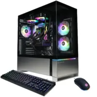 CyberPowerPC Gamer Supreme Gaming PC, Intel Core Ultra 7 265KF 3.9GHz, Radeon RX 9070 XT 16GB, 32GB DDR5, 2TB PCIe 4.0 SSD, WiFi Ready & Windows 11 Home (SLC8900A2)