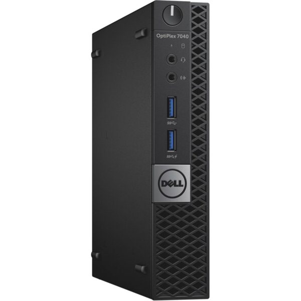 DELL OPTIPLEX 7040 6th Gen Micro Business Desktop Computer, Intel Quad Core i5 6400T up to 2.8GHz, 16G DDR4, 256GB SSD, WiFi,HDMI, DP, Win 11 64-Bit Supports EN/ES/FR(CI5)(Renewed)