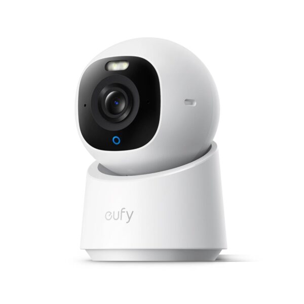 eufy Indoor Cam E30, Latest Generation, 4K UHD security camera,360 Pan-Tilt, Color Night Vision, Al Detection for Human/Pet/Audio/Crying, Human/Pet Auto Tracking, Works with...