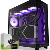 FIRST WAVE XTREME WORKSTATION PC, 14th Gen Intel i9-14900K/64GB RAM/1TB NVMe SSD/1TB HDD/ASUS RTX5060 8GB Graphics/W11 Pro/2 Year Warranty/AI and rendering+data processing &...