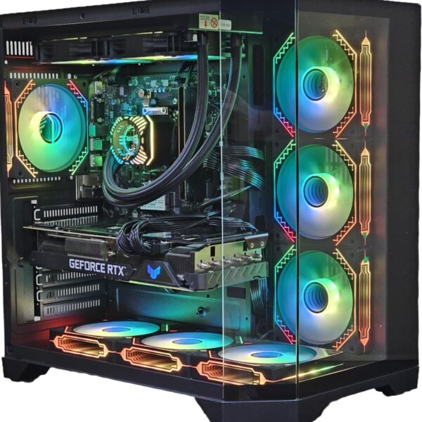 GAMING PC Intel i5-14400F 4.7 Ghz | Nvidia RTX 3080 TI 12 GB | RAM 32GB DDR4 | 1TB NVME SSD | LIQUID COOLER 240MM | WIN 11 PRO | WIFI + BT