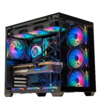 Gaming Pc Ryzen 7 9800X3D | RTX 5070 Ti 16GB | RAM 32GB DDR5 6000MHz | SSD NVMe 1TB | Liquid Cooler 360mm | Win 11 Pro | 1 Year Warranty