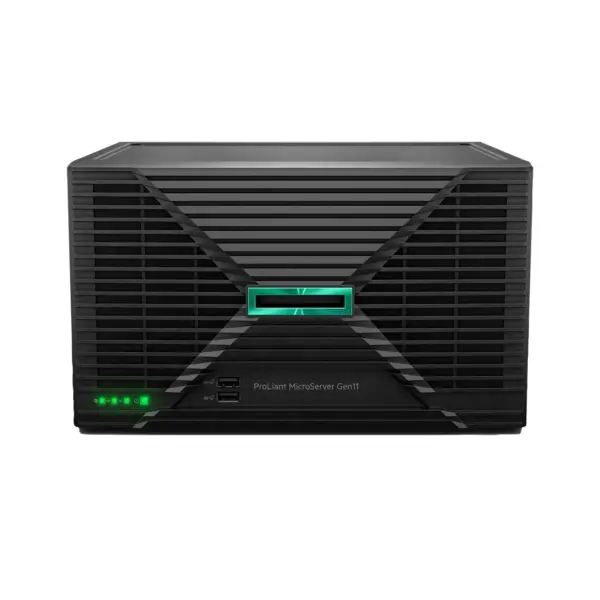 Hewlett Packard Enterprise ProLiant MicroServer Gen11 Tower Server, Intel Pentium Gold G7400 Processor, 16GB Memory, 1TB HDD Storage, External 180W US Power Supply (HPE Smart...