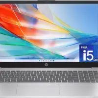 HP 15.6" Laptop, 13th Gen Intel Core i5-1335U, 16GB RAM, 512GB SSD, FHD Anti-Glare Display, Webcam, Numeric Keypad, Wi-Fi, Bluetooth, HDMI, 32GB USB Card, Windows 11 – Silver...