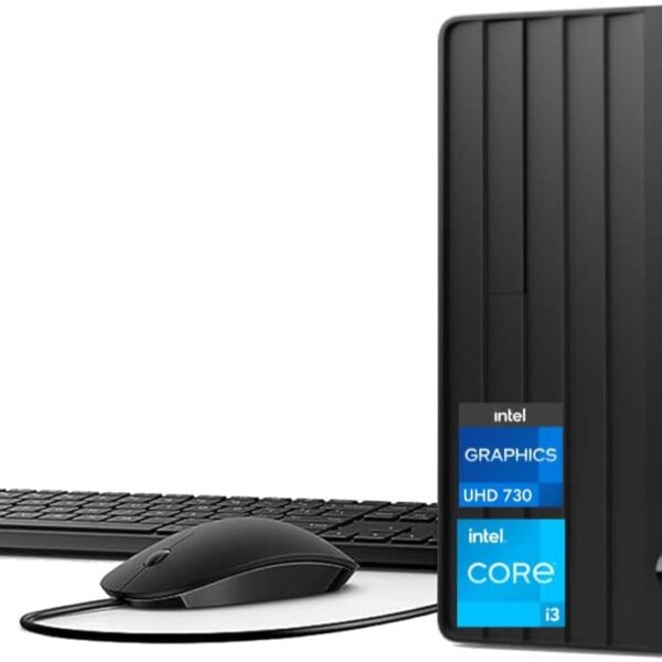 HP Pro Tower Business Desktop, 13th Gen Intel 4-Core Processor (Beats Core i7-9700), 32GB RAM, 1TB PCIe SSD, 2-Monitor Support 4K, HDMI, VGA, Wi-Fi, Windows 11 Pro, Black