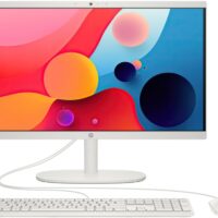 HP (Upgraded) AIO 22-dg0012nh All-in-One Desktop PC – 21.5″ FHD VA Display, Intel Core i3-N300, 8GB DDR5 RAM, 512GB SSD, Wi-Fi 6, Windows 11 Pro, Keyboard & Mouse Included –...