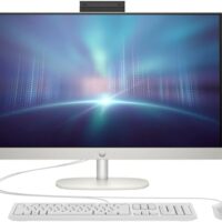 HP (Upgraded) All-in-One 27-inch Desktop, 13th Generation Intel Core i7-1355U processor|16GB DDR4 RAM|1TB M.2 SSD|Intel Iris Xᵉ Graphics| Windows 11 Pro - Shell white