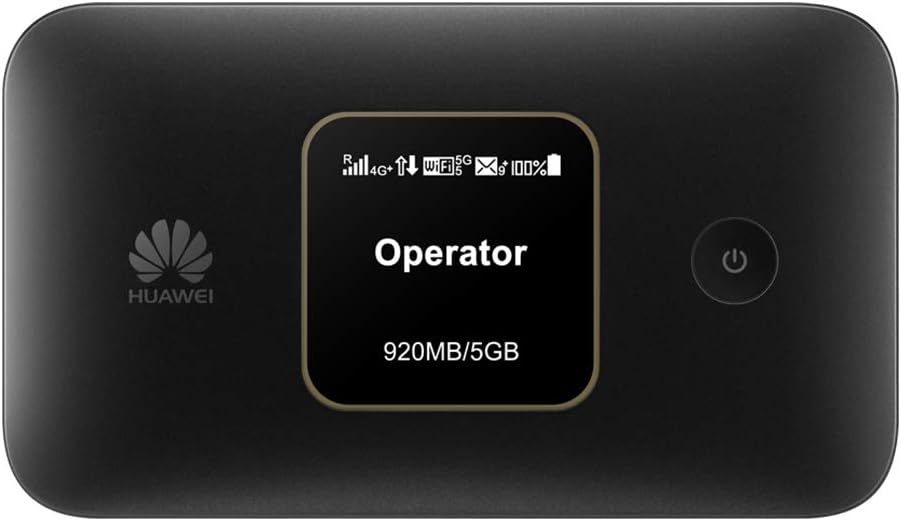 Huawei E5785Lh-22c 300 Mbps 4G LTE Mobile WiFi (4G LTE in Europe, Asia, Middle East, Africa & 3G globally. 12 hrs working, Original OEM item) (Black)