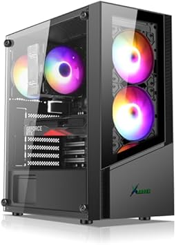 iDEALS BUDGET GAMING AND WORKSTATION TOWER PC : Corei7 | GPU (OPTION) | 512GB SSD NMVE/SATA | 16GB RAM | Windows 11 | HIGH SPEED WIFI INTERNET (CORE I7 + RX 570 OC GRAPHICS)