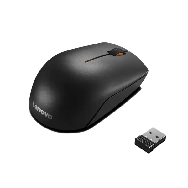 Lenovo 300 Wireless Compact Mouse Black GX30K79401