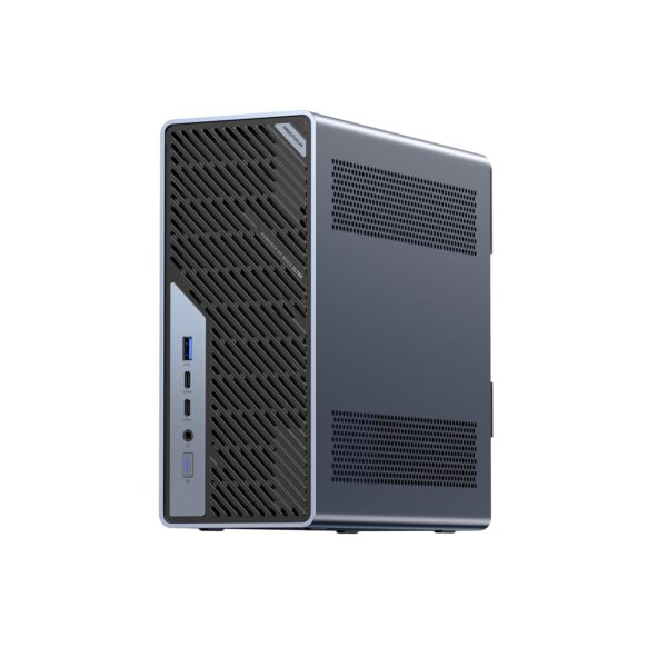 MINISFORUM MS-02 Ultra Workstation Core Ultra 9 285HX(24C/24T) Barebone Mini PC, HDMI|USB4|2xUSB4 V2 Output, 4x DDR5 SO-DIMM Slot, 4x SSD Slot, 2x25G SFP+, 1x10G RJ45, 1x2.5G...