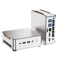 NiPoGi Pinova P2 Mini PC Windows 11 Pro AMD Ryzen 3300U (Beats N150/N100, up to 3.5GHz) Mini PC 16GB RAM+512GB SSD Mini Computer 4K Triple Display/HDMI2.0+DP+USB-C/WiFi/BT for...