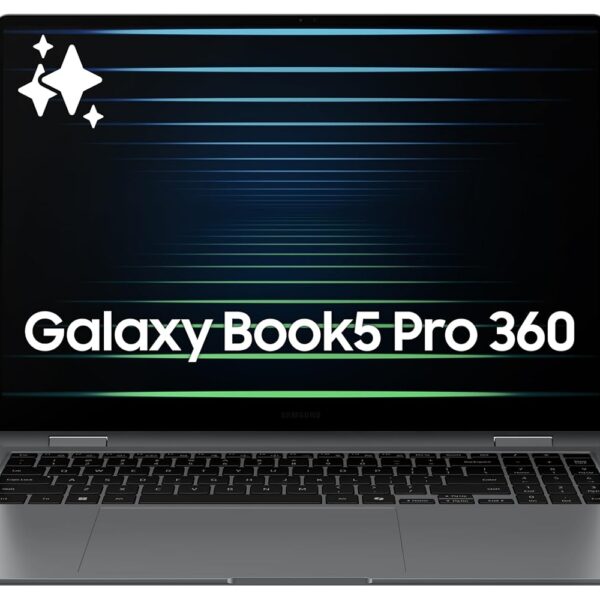 SAMSUNG 16” Galaxy Book5 Pro 360 Copilot AI Laptop PC Computer, Intel Core 7 Ultra Processor, 3K AMOLED (2880 x 1800) Touchscreen, 120HZ Refresh Rate, Dolby Atmos Quad Speakers,...