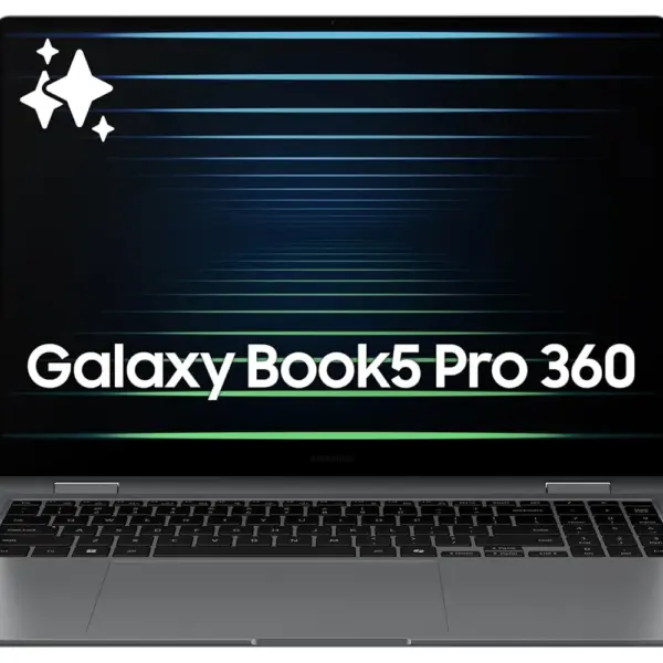 SAMSUNG 16” Galaxy Book5 Pro 360 Copilot AI Laptop PC Computer, Intel Core 7 Ultra Processor, 3K AMOLED (2880 x 1800) Touchscreen, 120HZ Refresh Rate, Dolby Atmos Quad Speakers,...