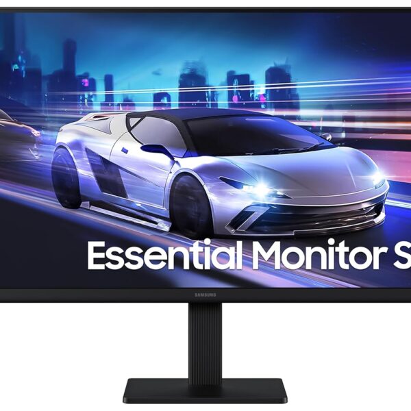 Samsung 27" Essential Monitor S32GF FHD (1,920 x 1,080) 120Hz Refresh Rate 5Ms for Gaming and Office Use(Amazon Exclusive)