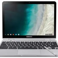 Samsung Chromebook Plus V2 2-in-1 Laptop- 4GB RAM, 64GB eMMC, 13MP Camera, Chrome OS, 12.2", 16:10 Aspect Ratio- XE520QAB-K03US Light Titan