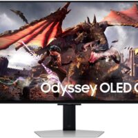 Samsung Odyssey G8 32" G80SD UHD OLED Gaming Monitor with 4K Resolution, 240Hz Refresh Rate & 0.03ms Response Time(GtG), Gaming Hub, OLED Glare Free, AMD FreeSync Premium Pro -...