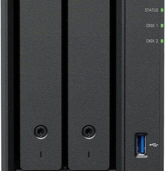 Synology DP320 ActiveProtect Device, 2x8TB HDD Memory, 8GB RAM, AMD R1600, up to 1GbE RJ45