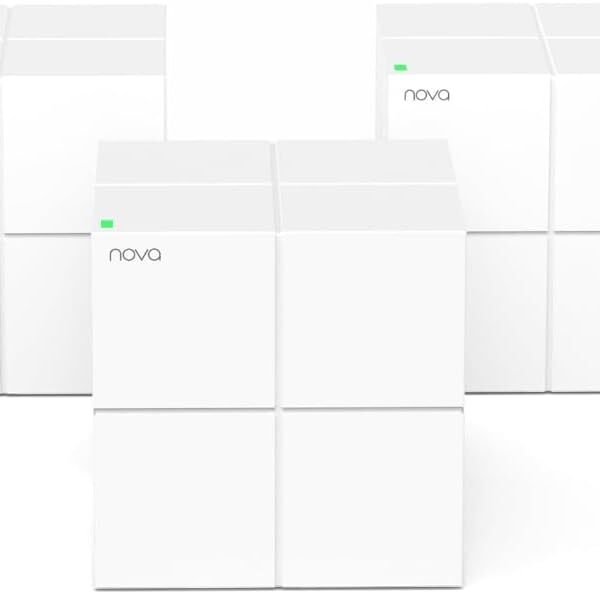 Tenda Nova Mesh WiFi System MW6 - Covers up to 4-6 Bedroom Houses- AC1200 Whole Home WiFi Mesh System - Gigabit Dual-Band Mesh Network - Replaces Wireless Router and WiFi...