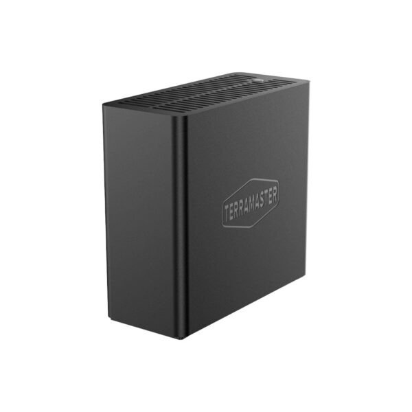 TERRAMASTER F4 SSD NAS Storage - 4Bay All SSD NAS Server N95 QuadCore CPU, 8GB DDR5 RAM, 5GbE Port, Palm-Sized High-Performance Network Attached Storage (Diskless)