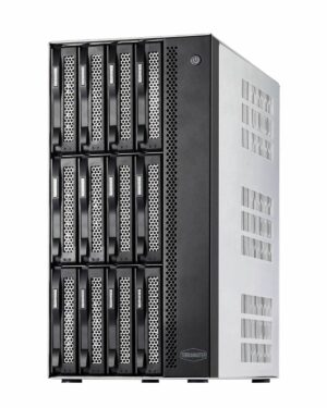 TERRAMASTER T12-500 Pro NAS Storage - 12Bay Core i7 1255U 10-Cores 12-Threads CPU, 16GB DDR5 RAM, Dual 10GbE Ports, Network Attached Storage Peak Performance for Business...