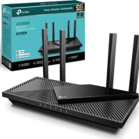 TP-Link Archer AX55 Next-Gen Wi-Fi 6 Router – AX3000 Mbps, Dual-Band Gigabit Wireless Router, OneMesh™ Supported, USB 3.0 Port, Ideal for Gaming & Streaming, Alexa Compatible