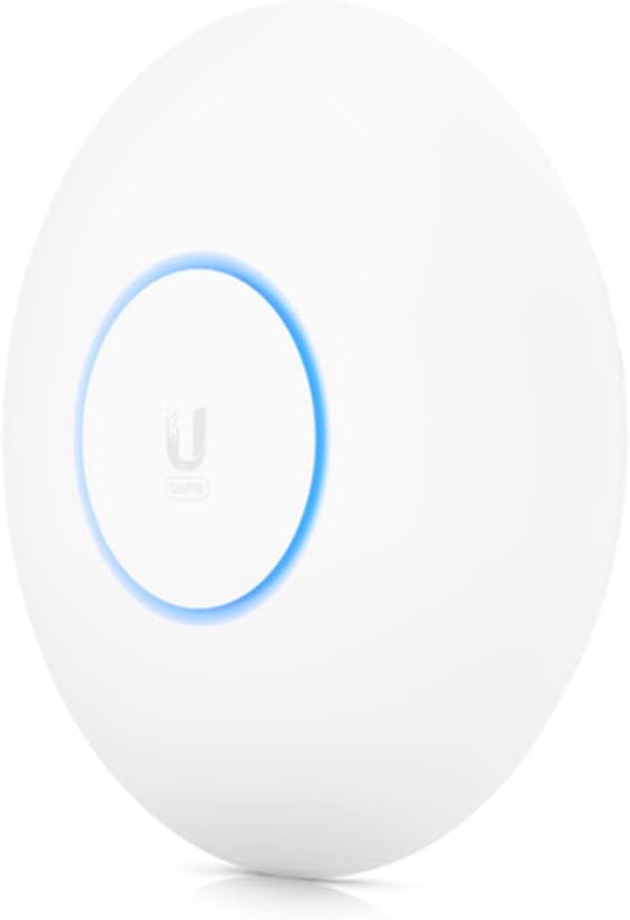 Ubiquiti Networks UniFi U6 Pro Professional Access Point Indoor WiFi Dual Band WiFi 6 Gen 5GHz Band 4.8 Gbps, 2.4 GHz Band 573.5 Mbps Throughput Rate Up to 300 Client Plastic,...