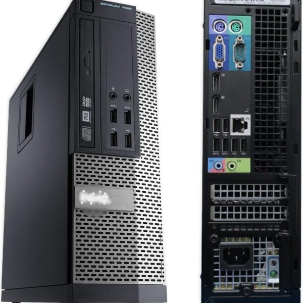 USED Optiplex 7020 SFF Core i7 4770 16GB Ram 256GB SSD+1TB HDD Desktop PC Windows 11/Wired Keyboard Mouse/Wifi 2020 Model
